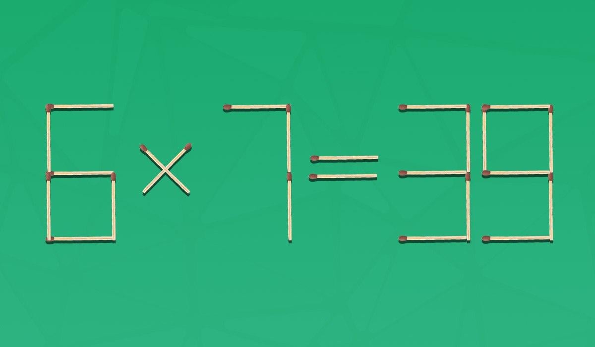 Морате уклонити 2 подударања да би једнакост била тачна: брзи ИК тест