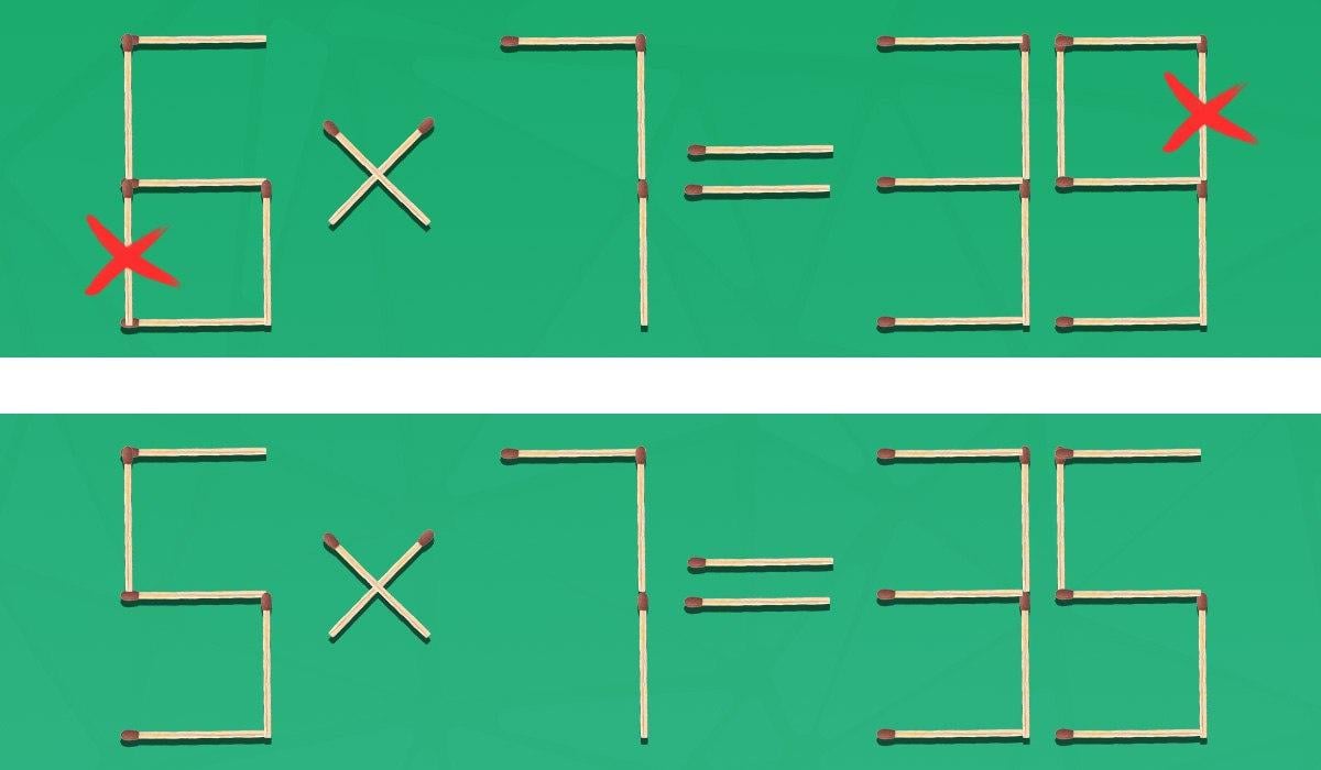 Морате уклонити 2 подударања да би једнакост била тачна: брзи ИК тест