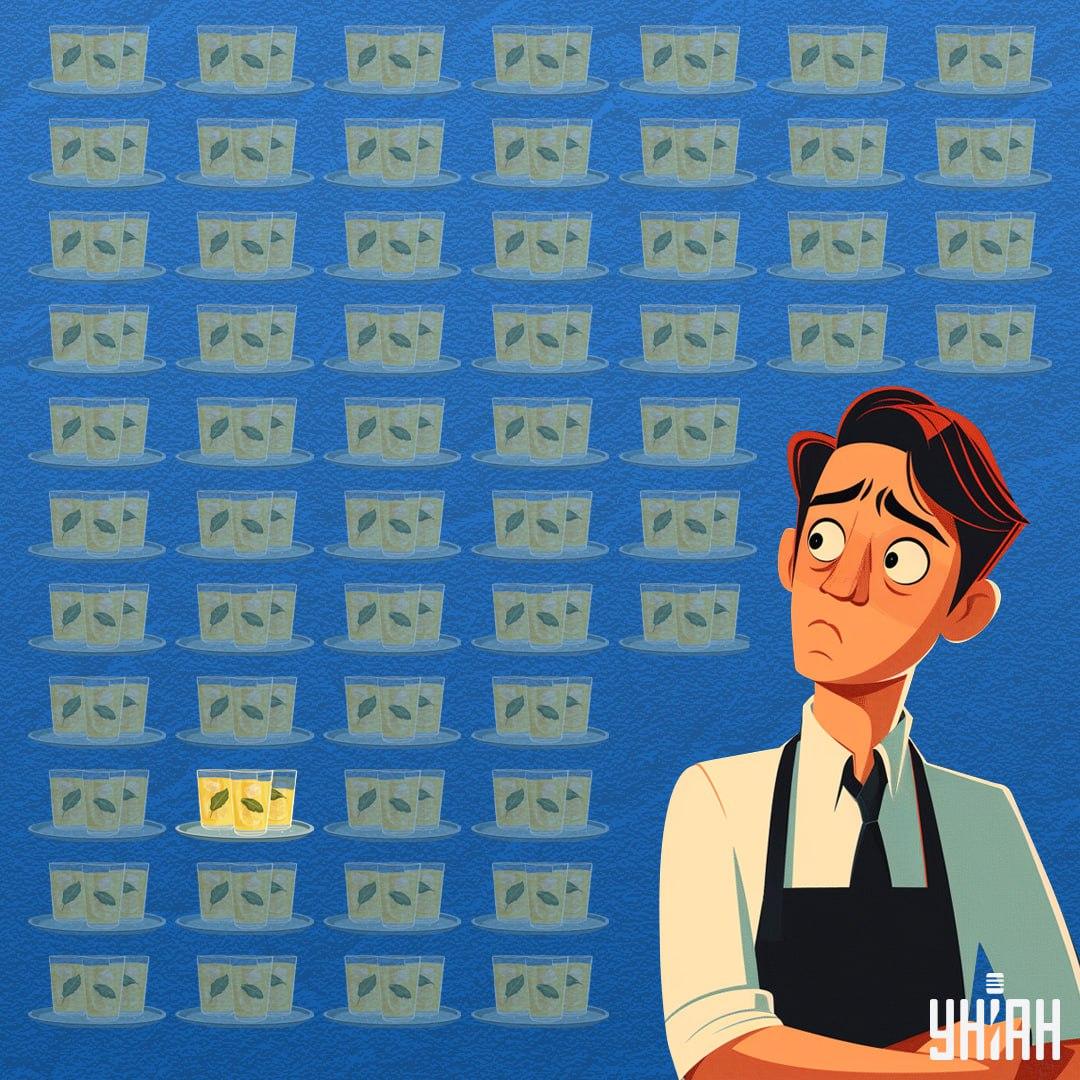 Чаша која садржи мање лимунаде налазила се на дну слике / колаж УНИАН