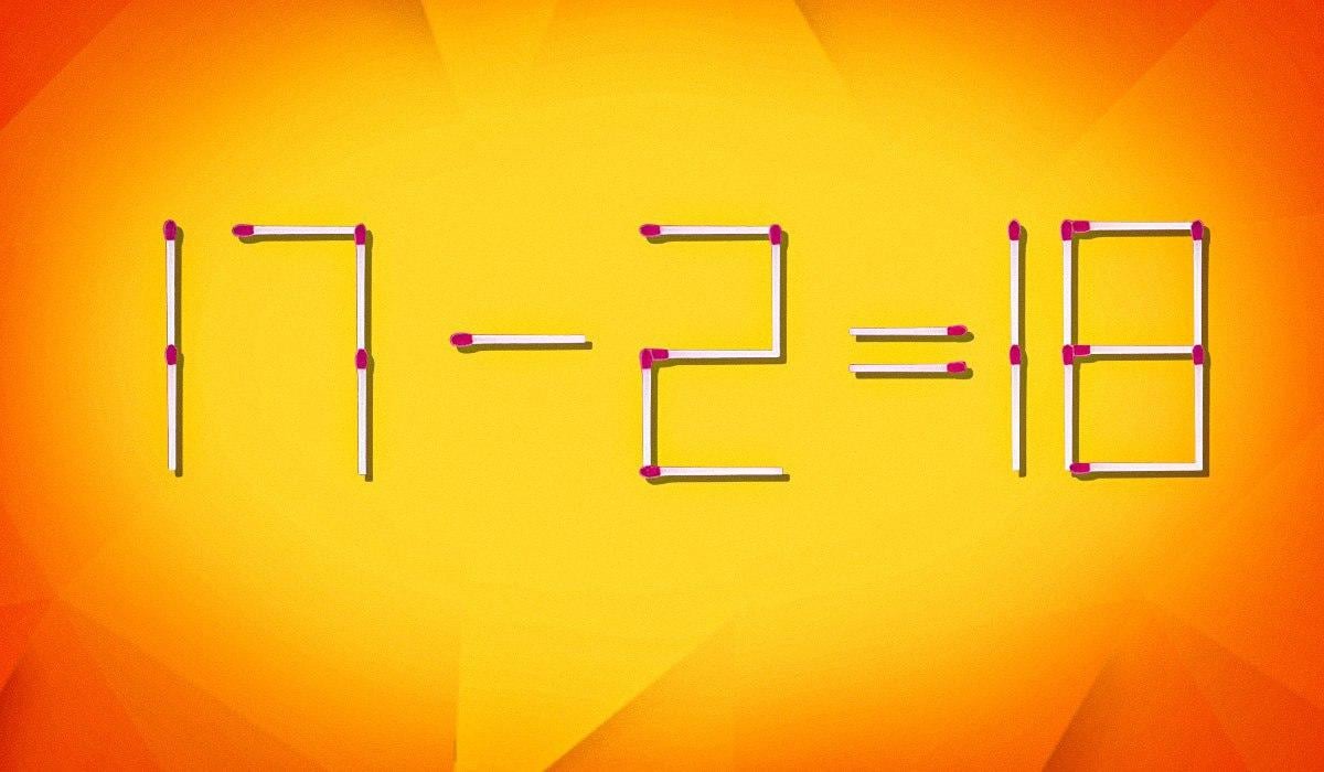 Где померити 1 шибицу да би једнакост била тачна: фасцинантна слагалица