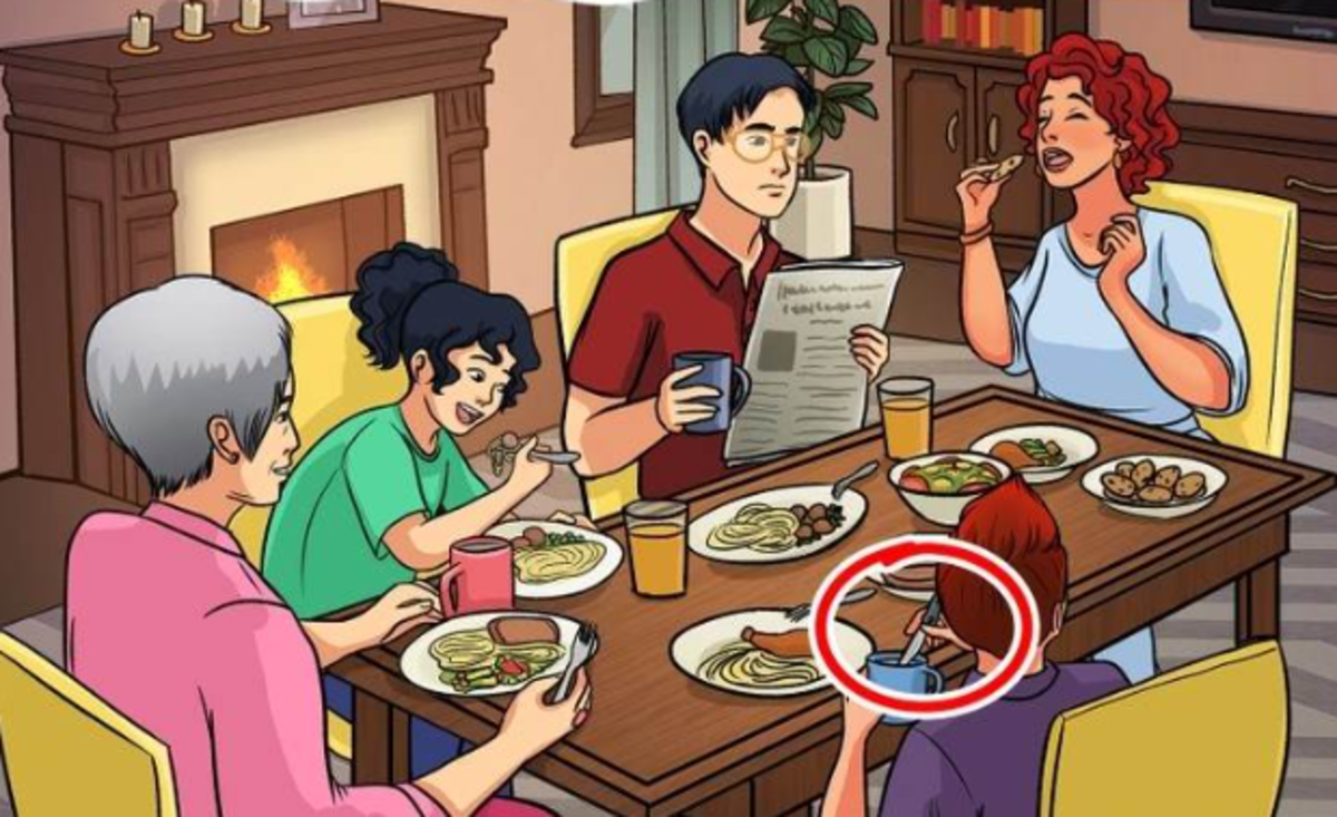 Дечак меша пиће ножем - грешка / Бригхт Сиде цртеж