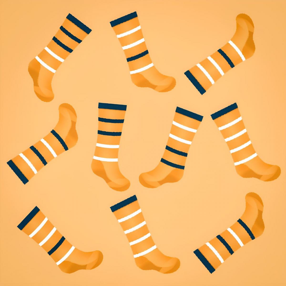 Врло брзо пронађите скривену чарапу / колаж УНИАН