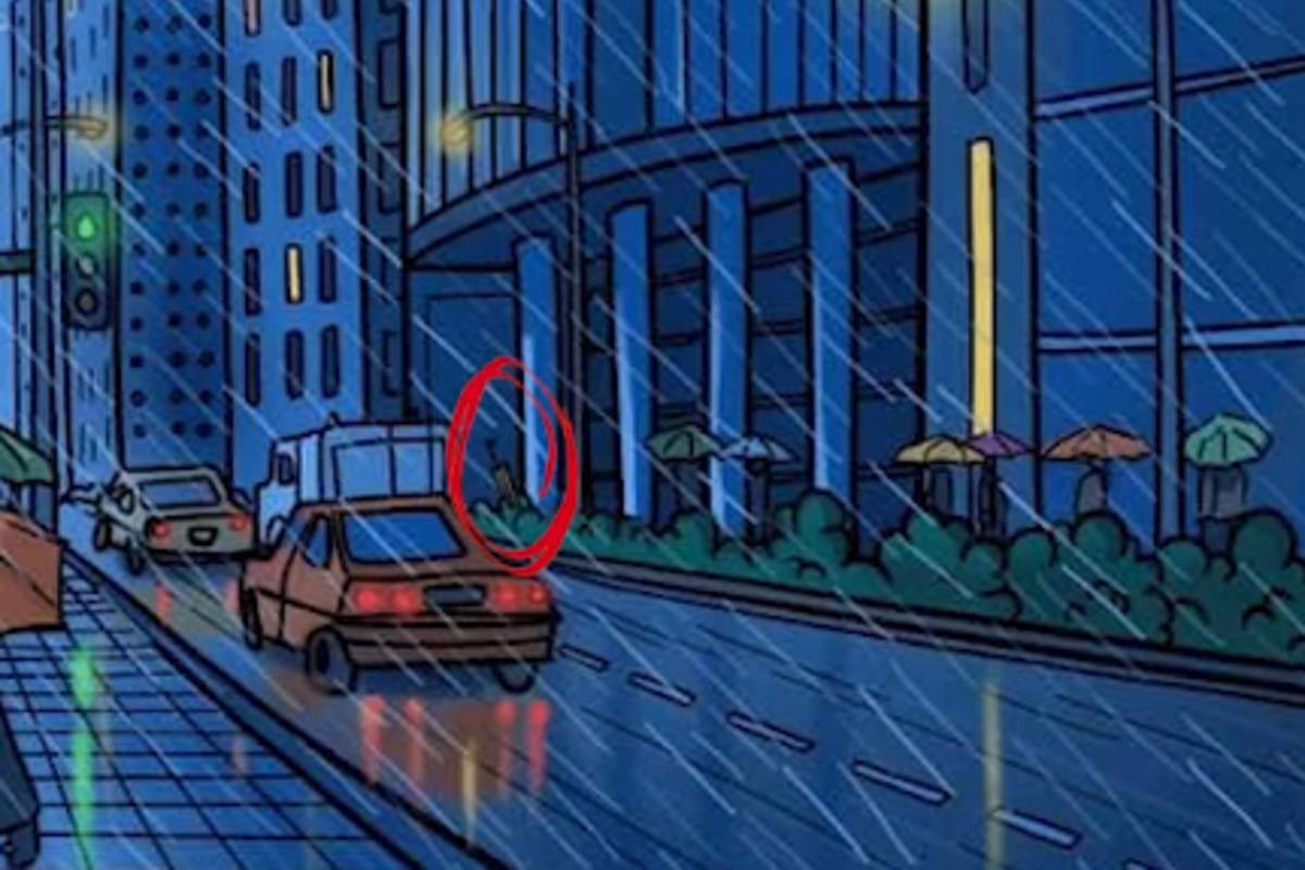 Овде се налази скривени кишобран/светла страна