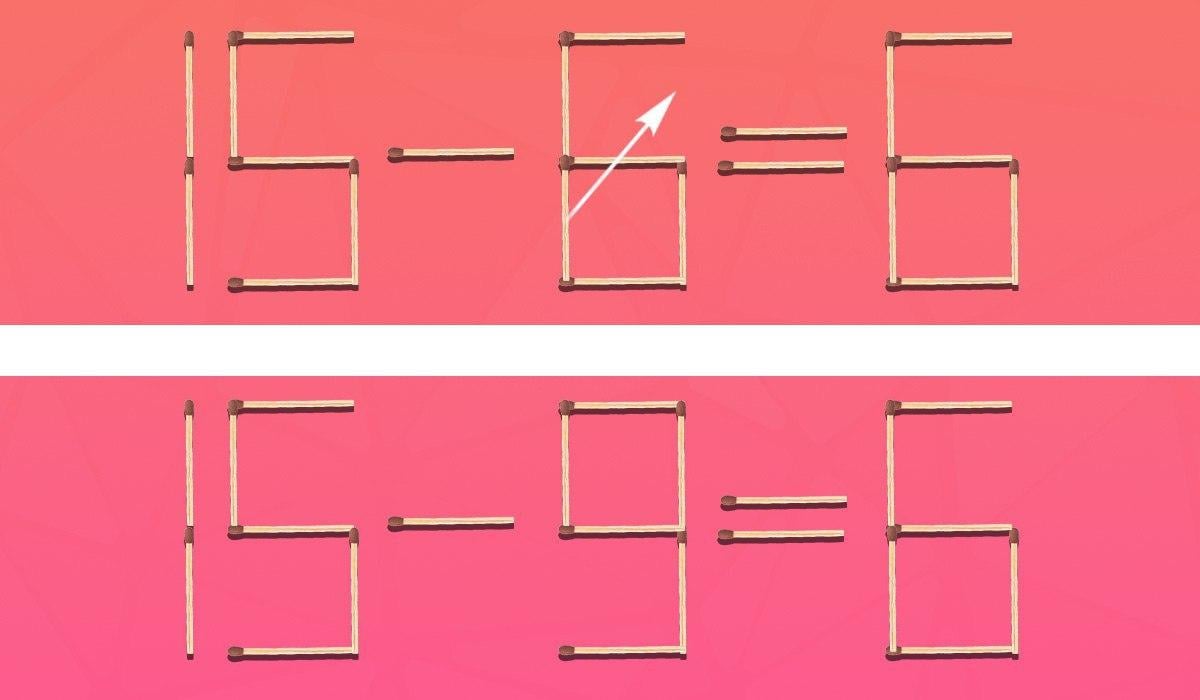 Потребно је да померите само једну шибицу да би једначина била тачна: изазовна слагалица