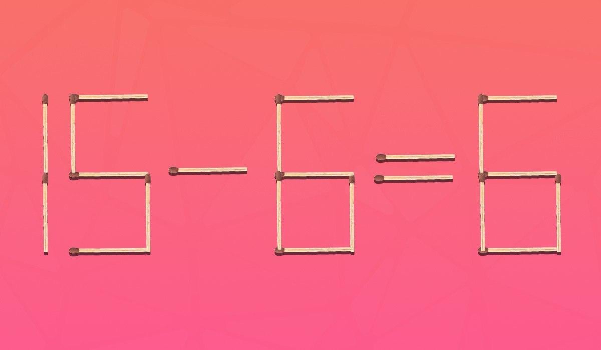 Потребно је да померите само једну шибицу да би једначина била тачна: изазовна слагалица