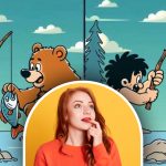 Где су 3 разлике између цртежа човека и медведа: морате