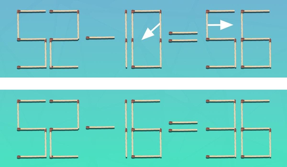 Веома тешка загонетка: потребно је да померите само 2 шибице да би једнакост постала тачна