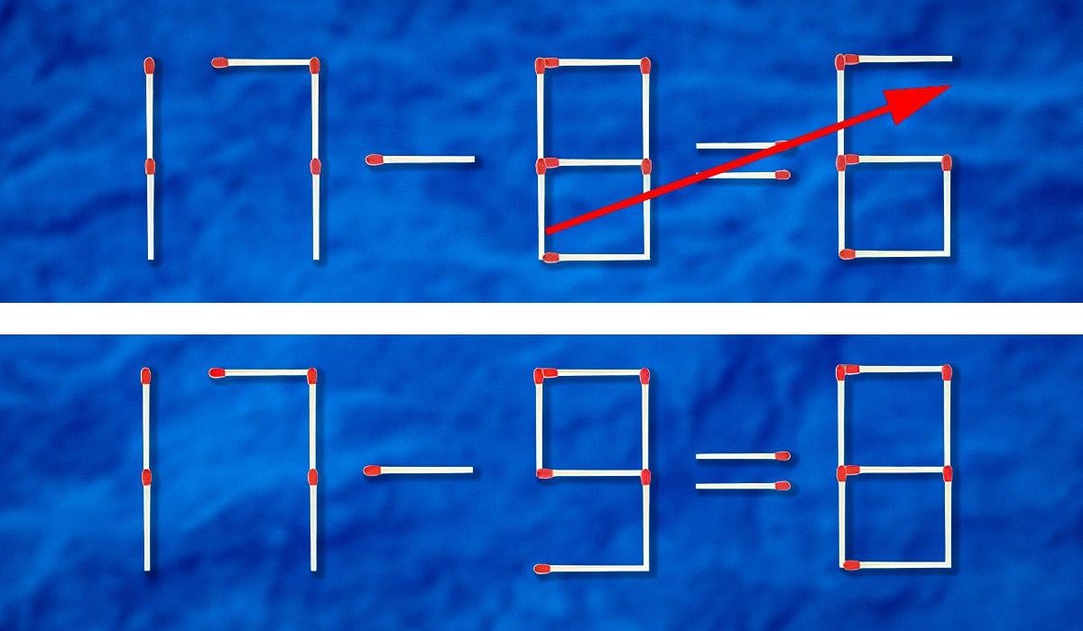Која шибица се мора повући да би једнакост била исправна: тешка загонетка