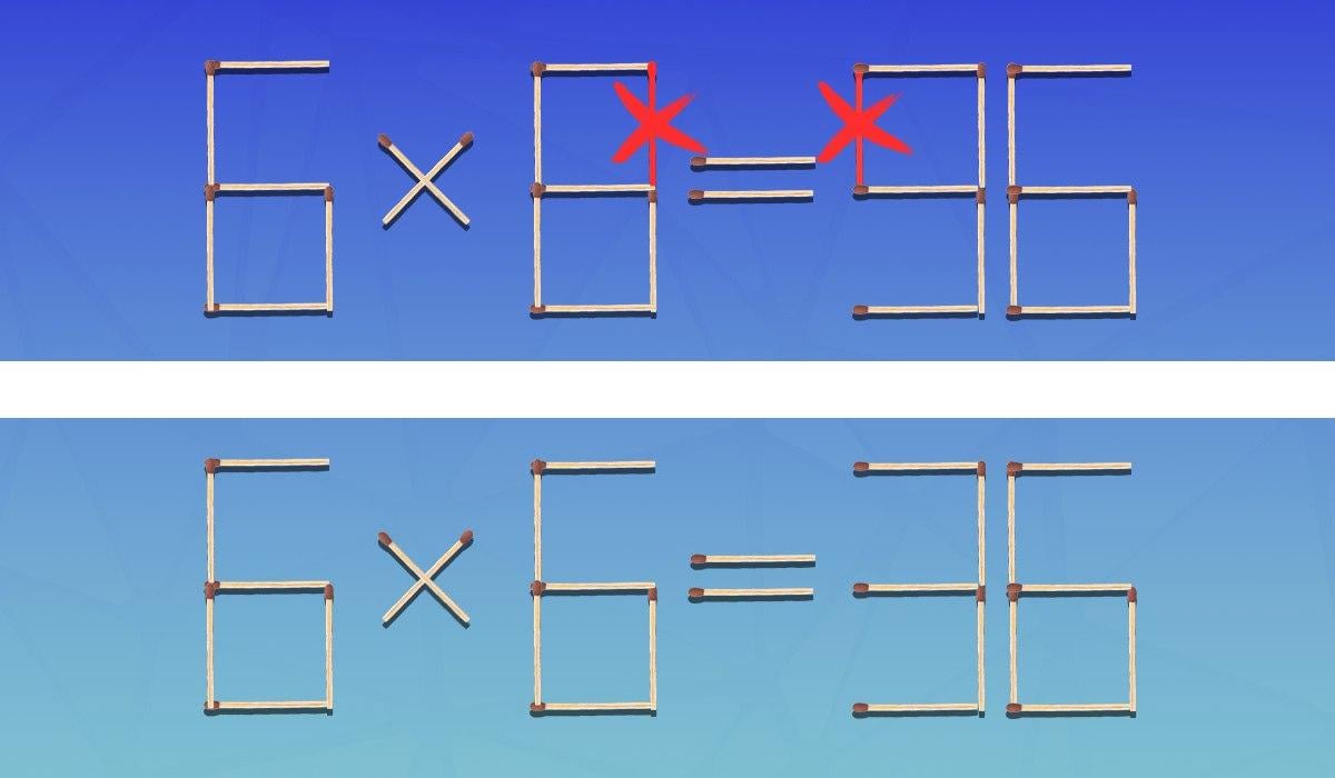 Брзи ИК тест: потребно је да уклоните два подударања да би једнакост била тачна