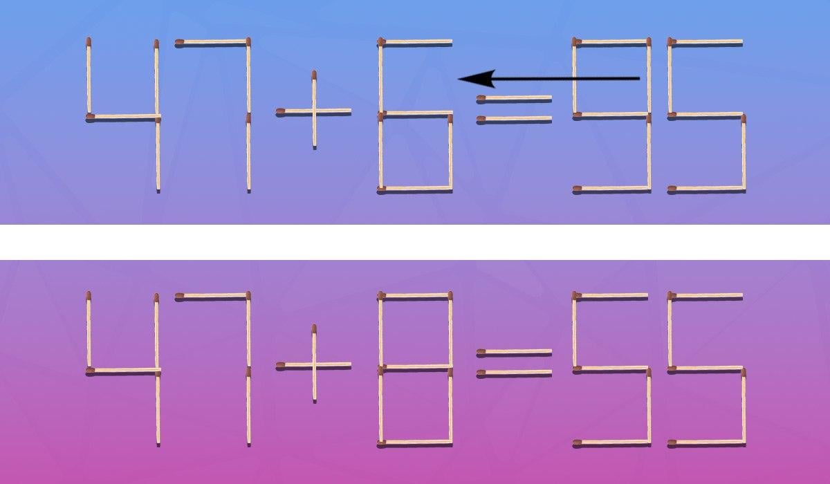 Коју утакмицу треба преуредити да би једнакост била тачна: загонетка за геније